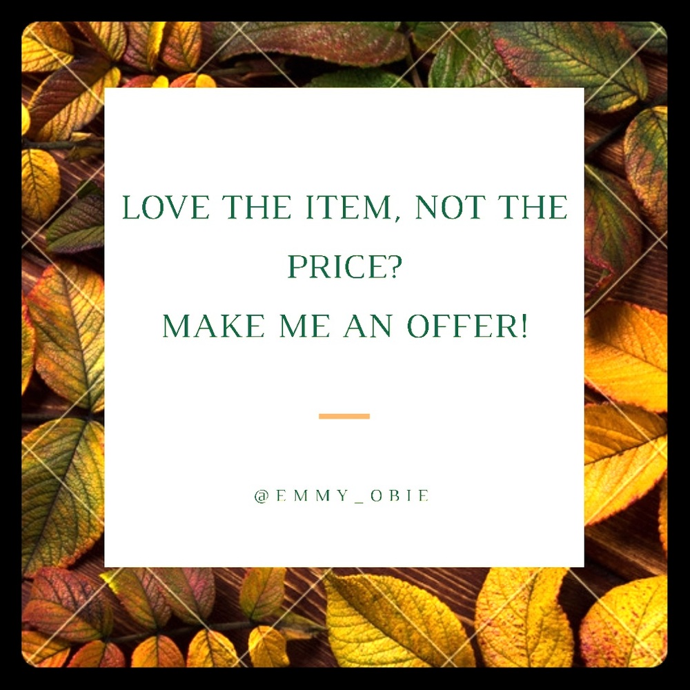 🎉ALL REASONABLE OFFERS ARE ACCEPTED🎉